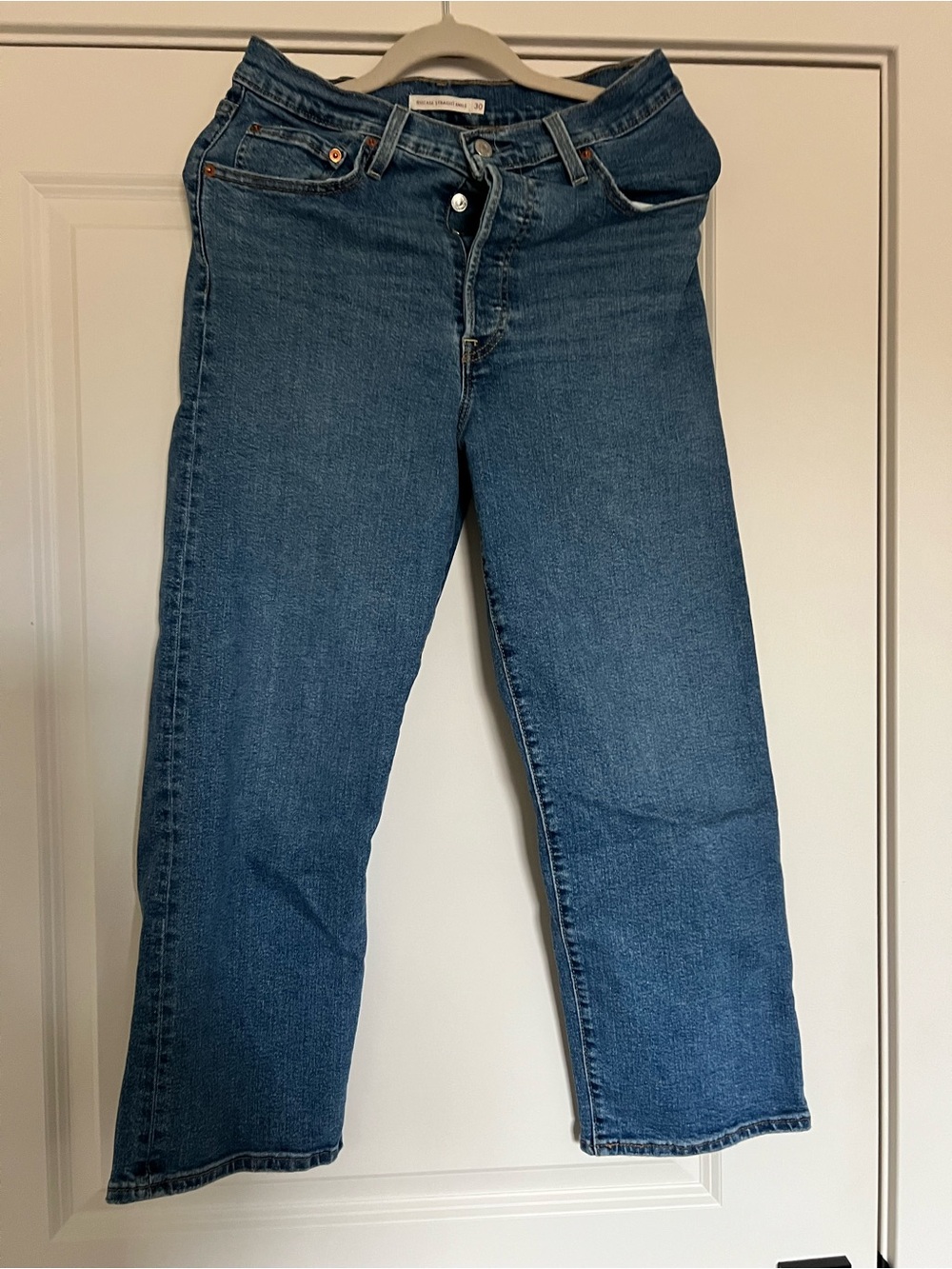 Levi's Women's High-Rise Blue Denim Jeans